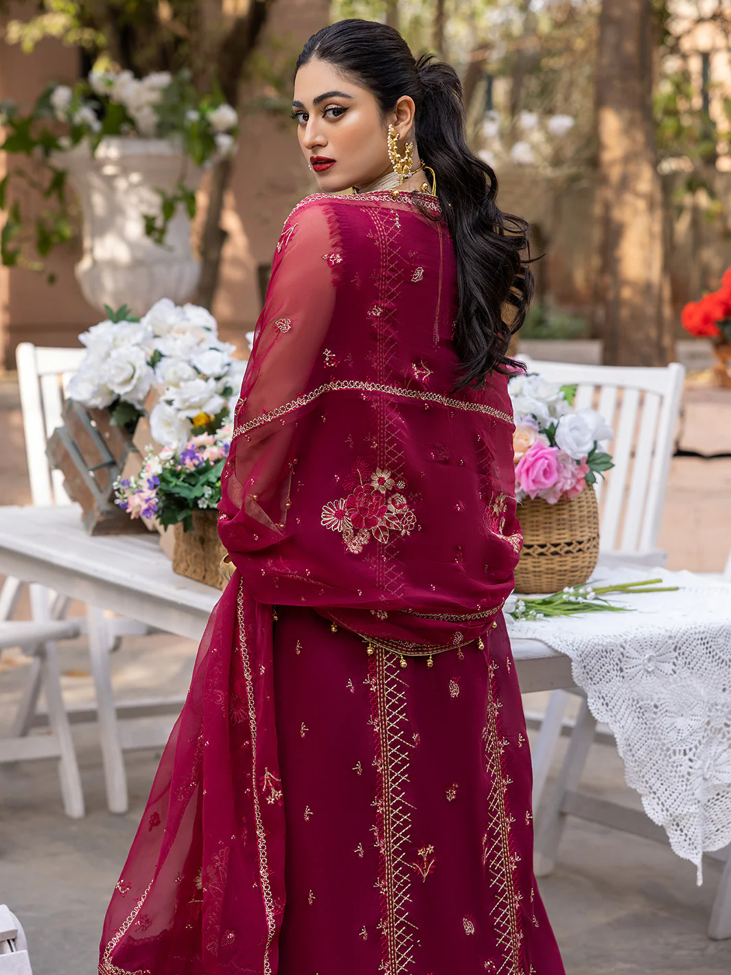 702 - A | 3 Piece Luxury Unstitched - Image 7