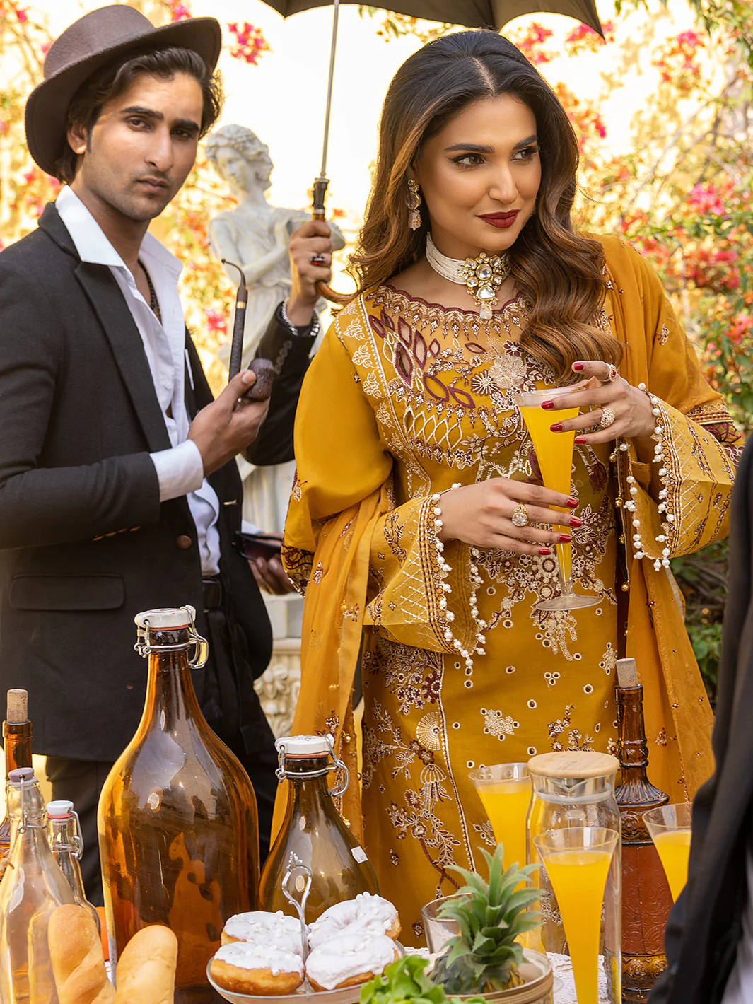 702 - B | 3 Piece Luxury Unstitched - Image 5