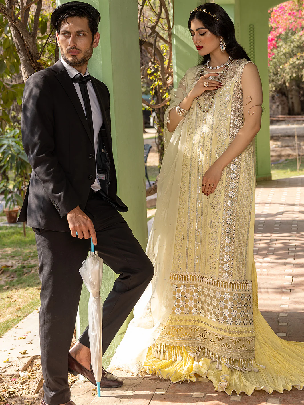 703 - A | 3 Piece Luxury Unstitched - Image 6