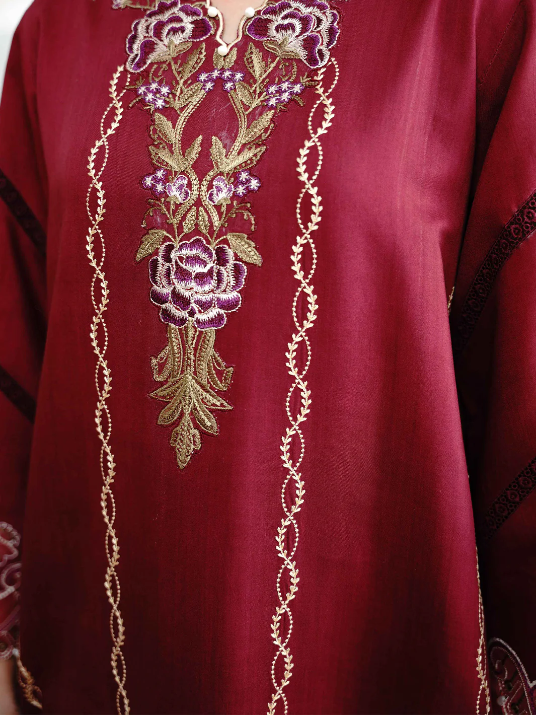 76-B | 3 PC Lawn Unstitched - Image 5