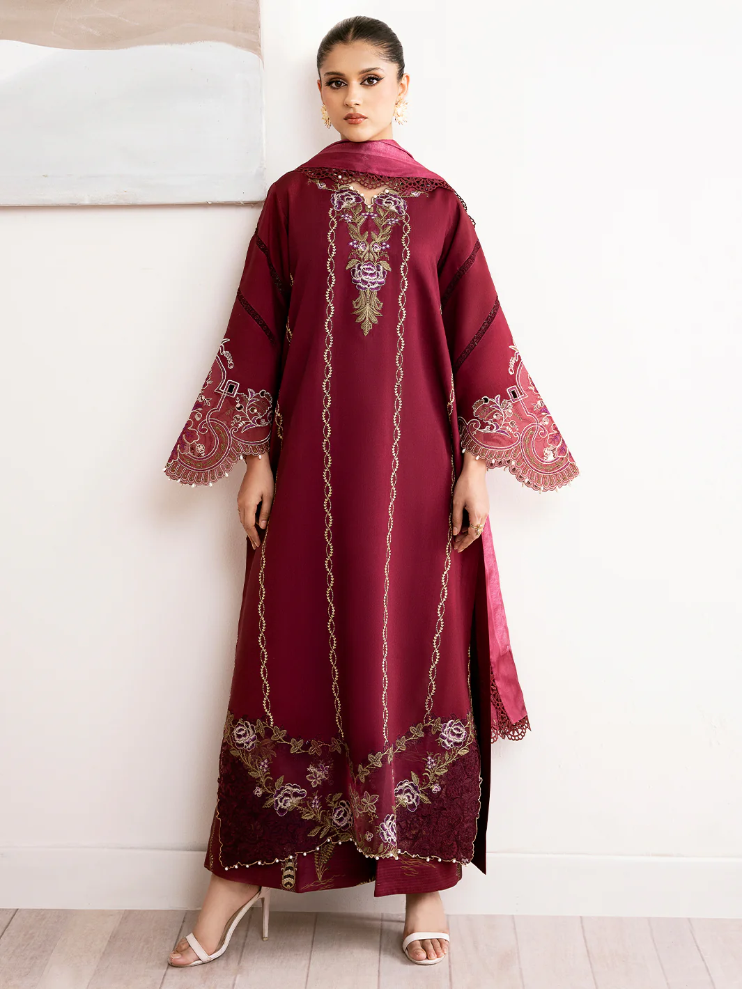 76-B | 3 PC Lawn Unstitched - Image 6