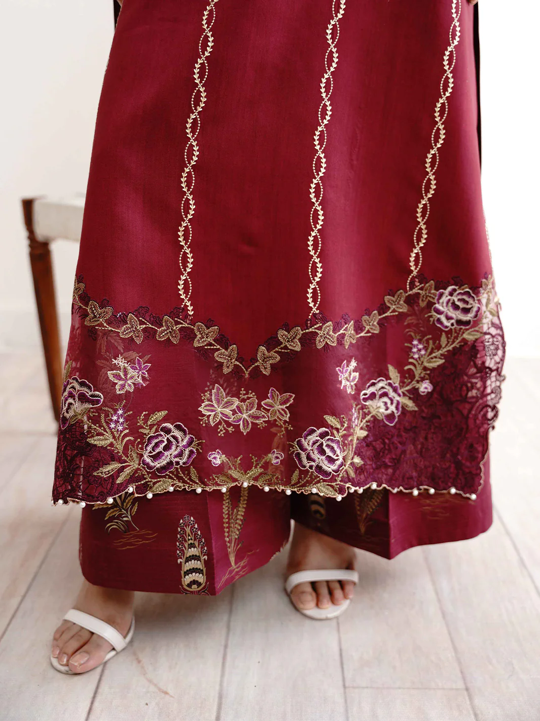 76-B | 3 PC Lawn Unstitched - Image 7