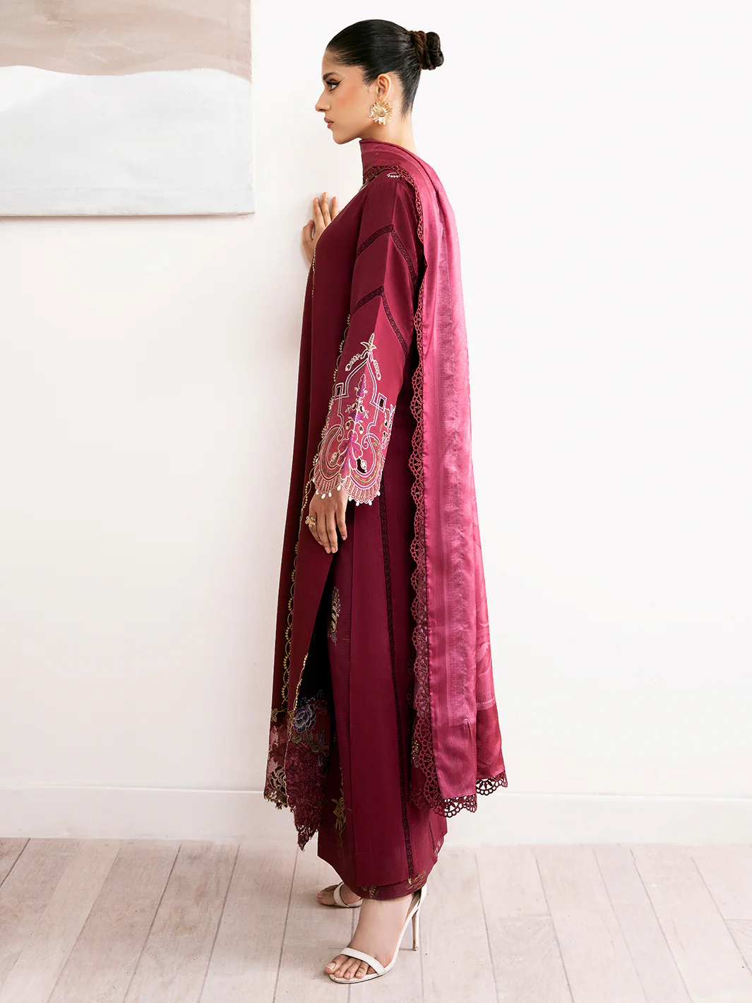 76-B | 3 PC Lawn Unstitched - Image 8