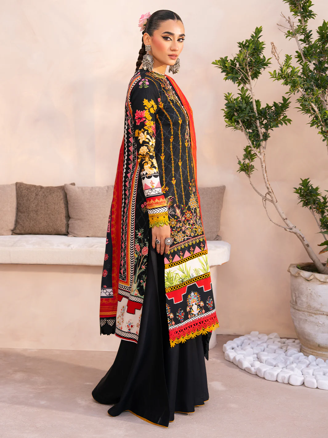 794 - B | Unstitched - Image 3
