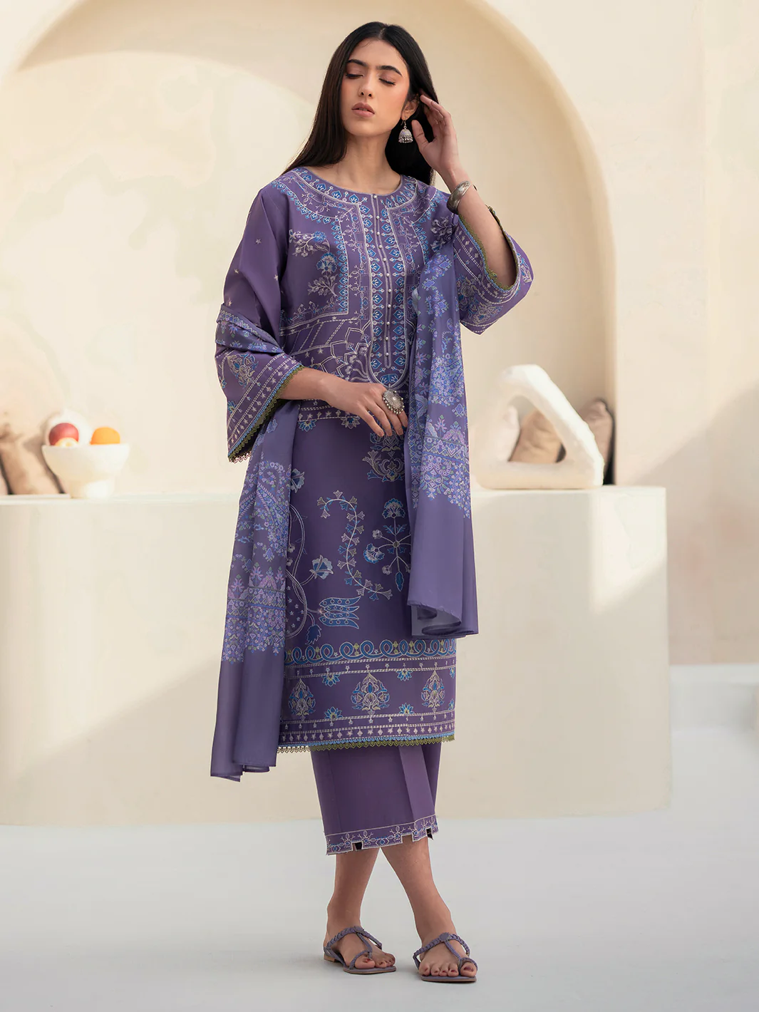 87 - B | 3 PC LAWN - Image 3
