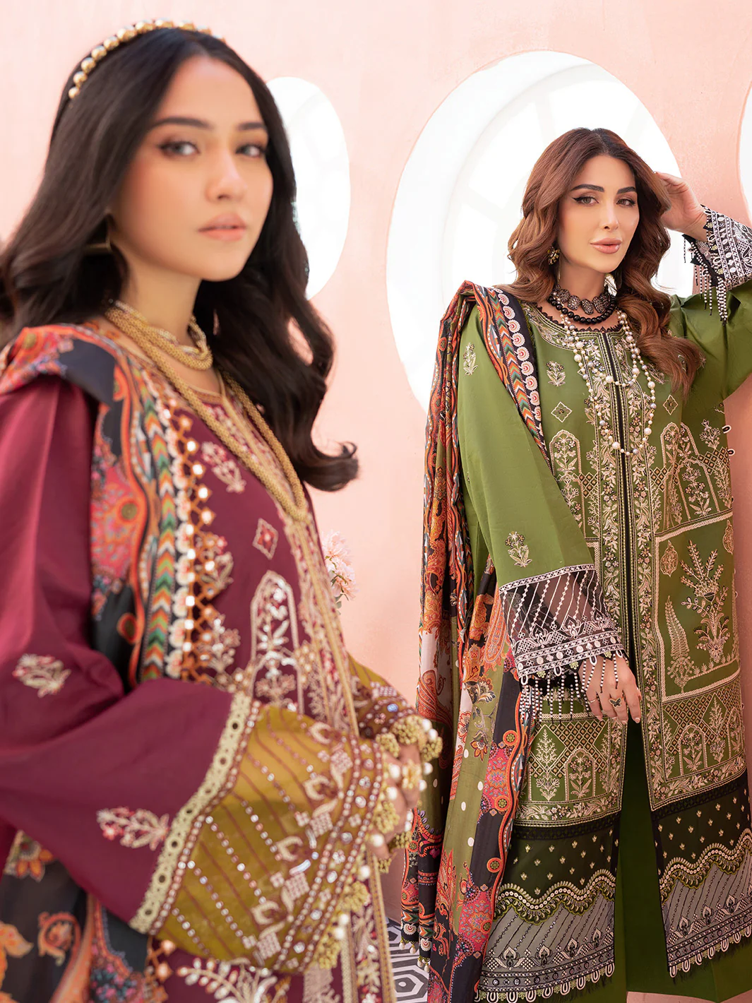 903-B | Three Piece Unstitched - Image 8