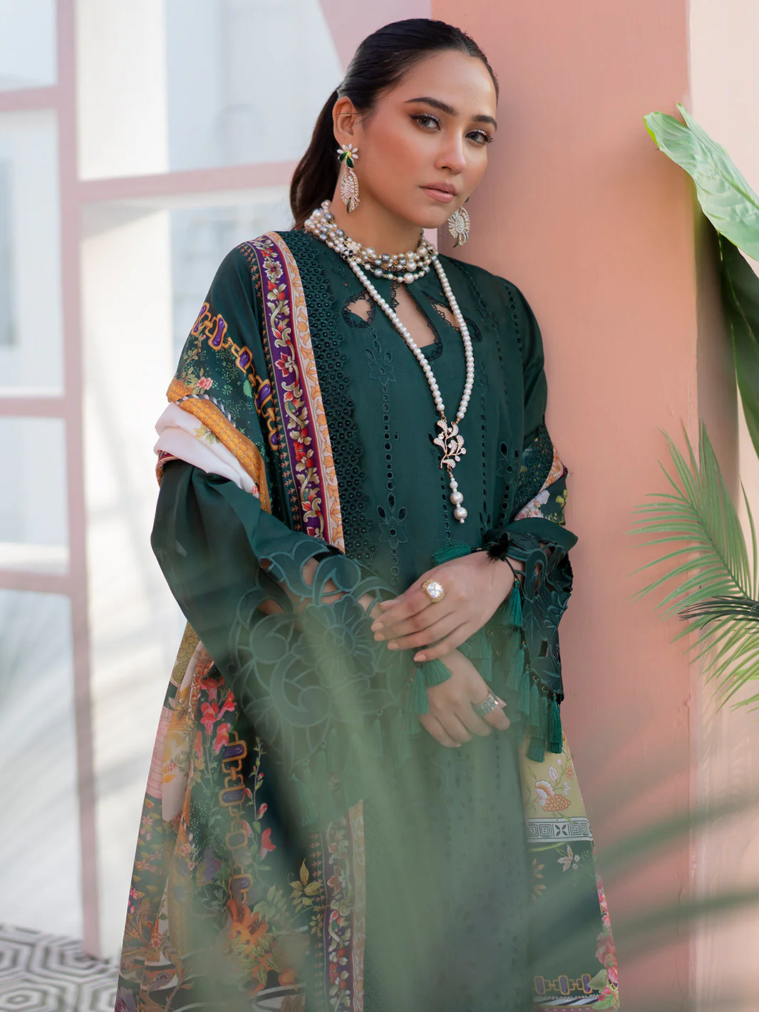 906-A | Three Piece Unstitched - Image 6