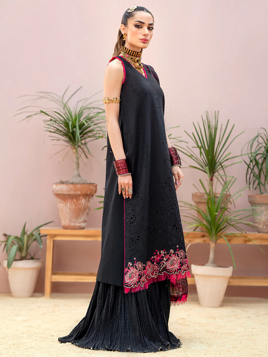 914 - B | Three Piece Unstitched - Image 5