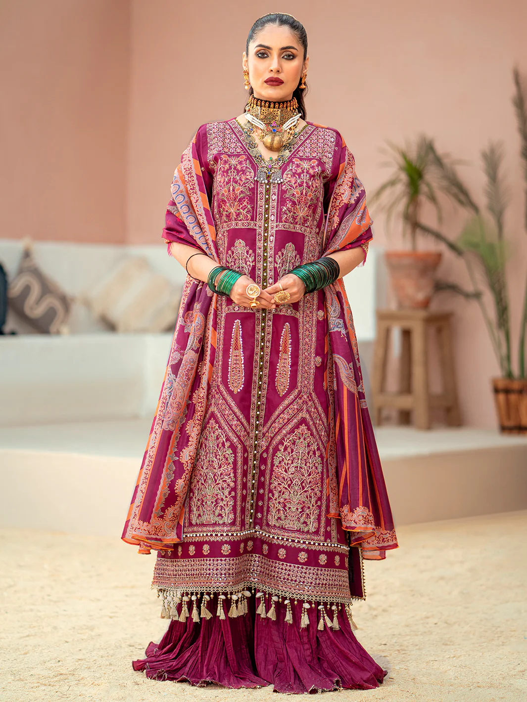 915 - A | Three Piece Unstitched - Image 5