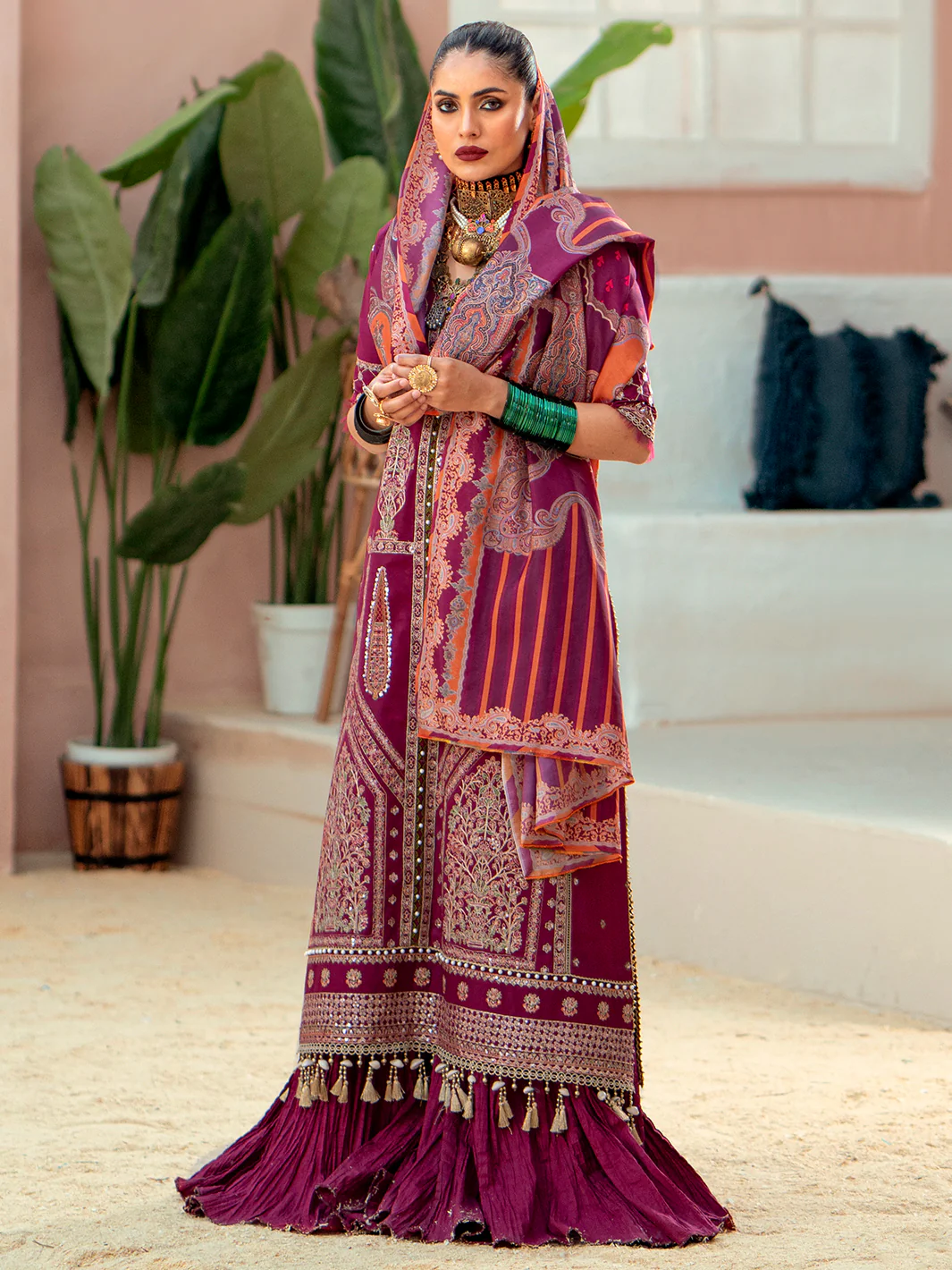 915 - A | Three Piece Unstitched - Image 6