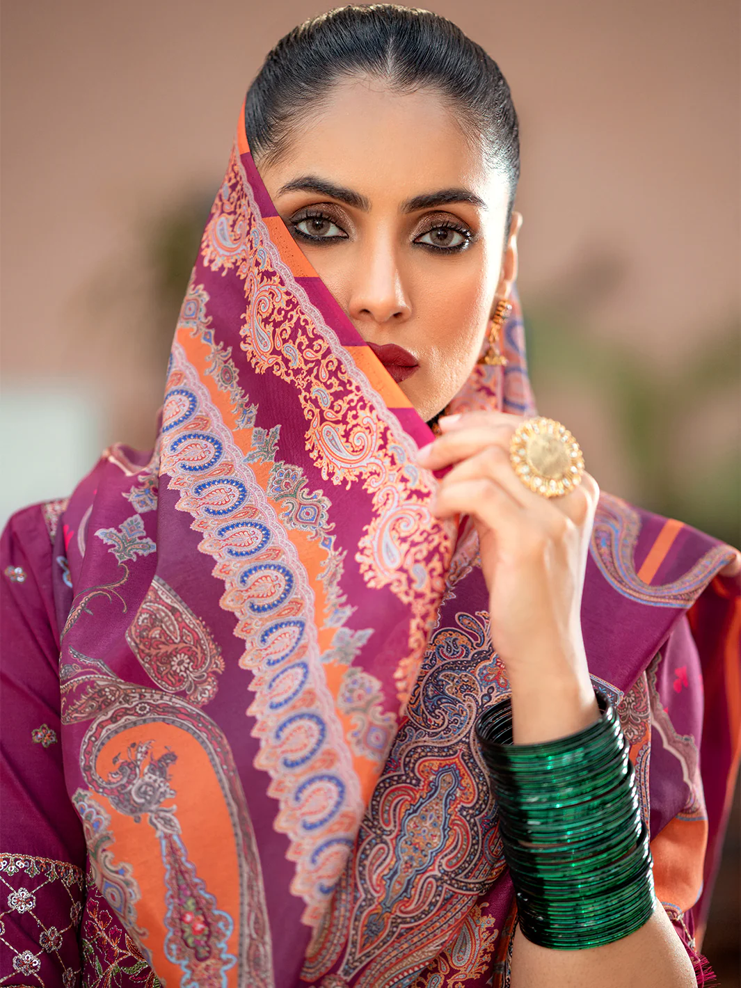 915 - A | Three Piece Unstitched - Image 8