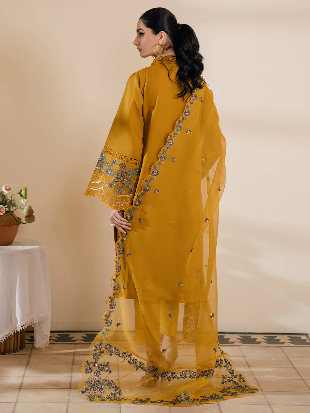 AZLIN | 3 PC LUXURY PRET - Image 3