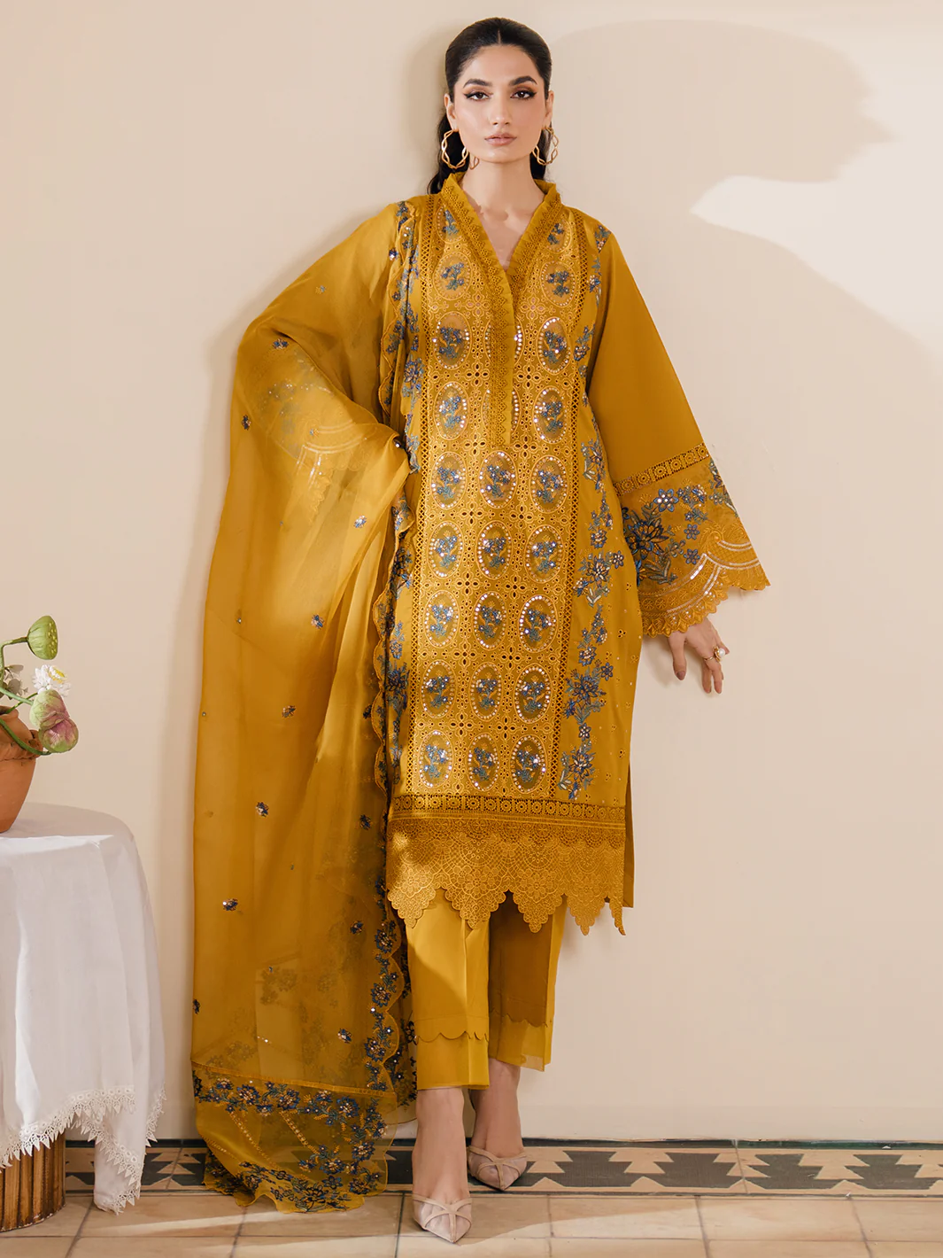 AZLIN | 3 PC LUXURY PRET - Image 4