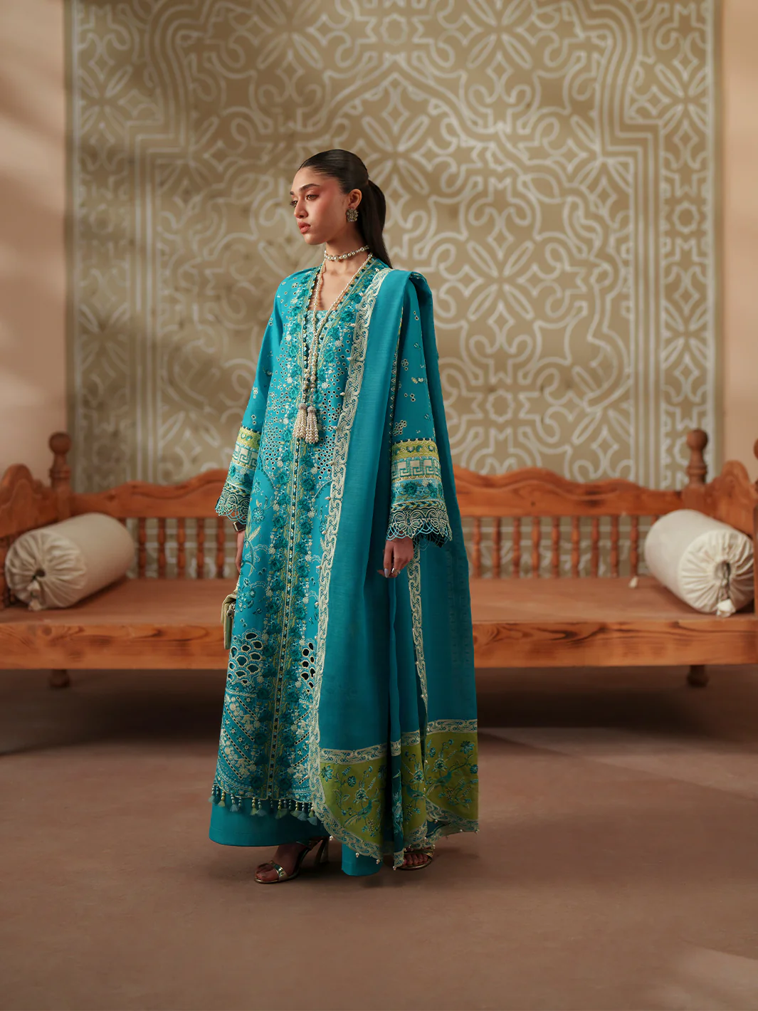 D-116-B | 3 PC Luxury Lawn - Image 3