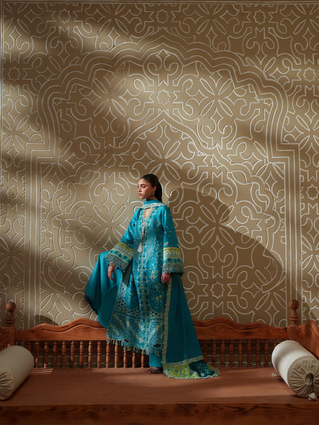 D-116-B | 3 PC Luxury Lawn - Image 4
