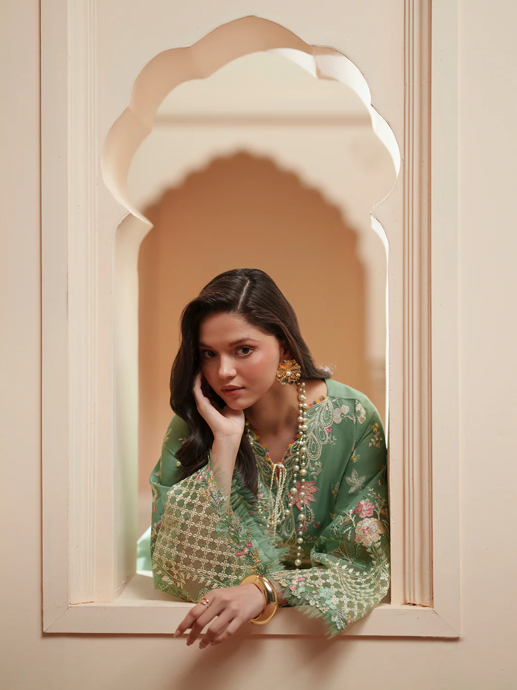 D-117-A | 3 PC Luxury Lawn - Image 6
