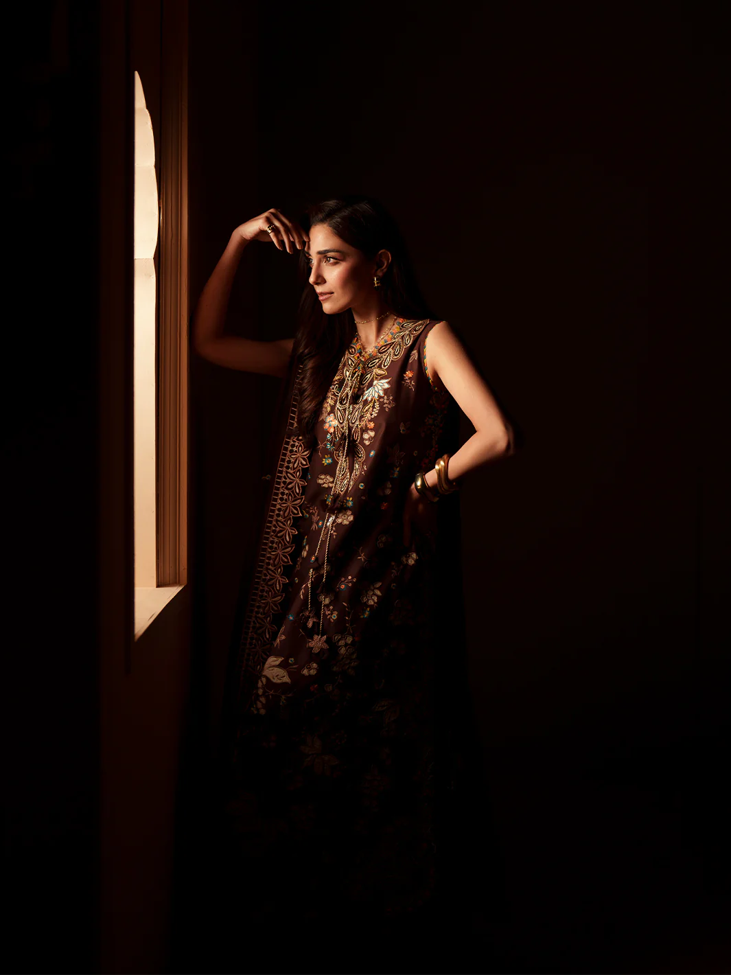 D-117-B | 3 PC Luxury Lawn - Image 7