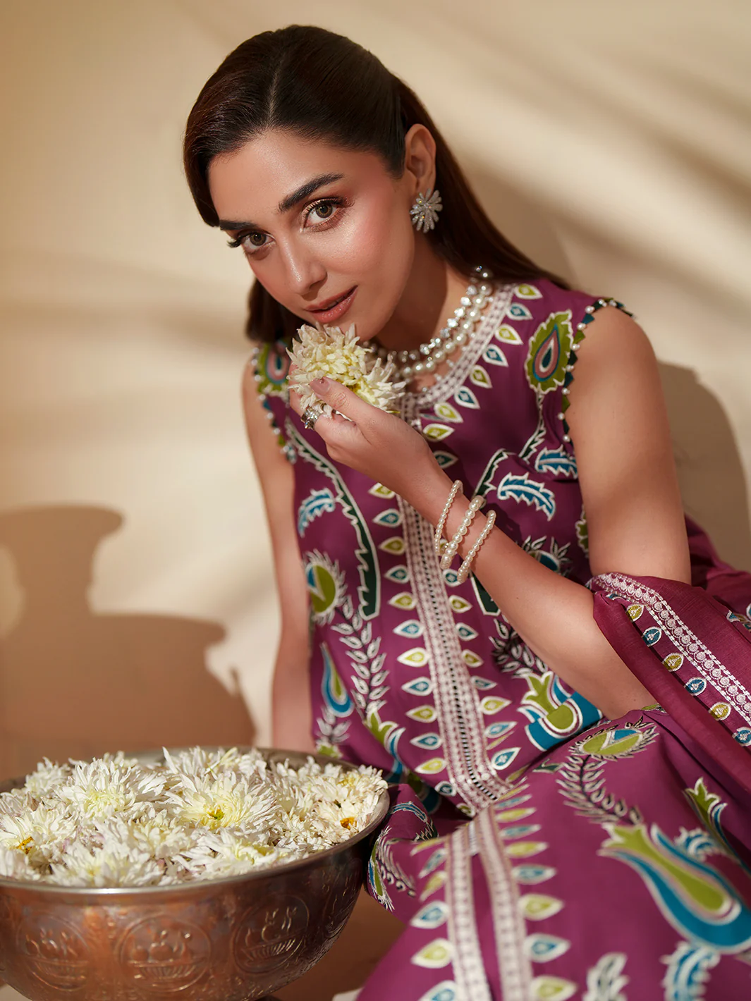 D-118-A | 3 PC Luxury Lawn - Image 7