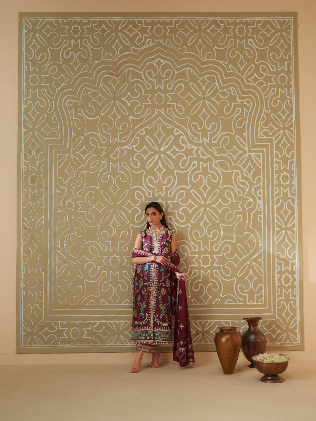 D-118-A | 3 PC Luxury Lawn - Image 9