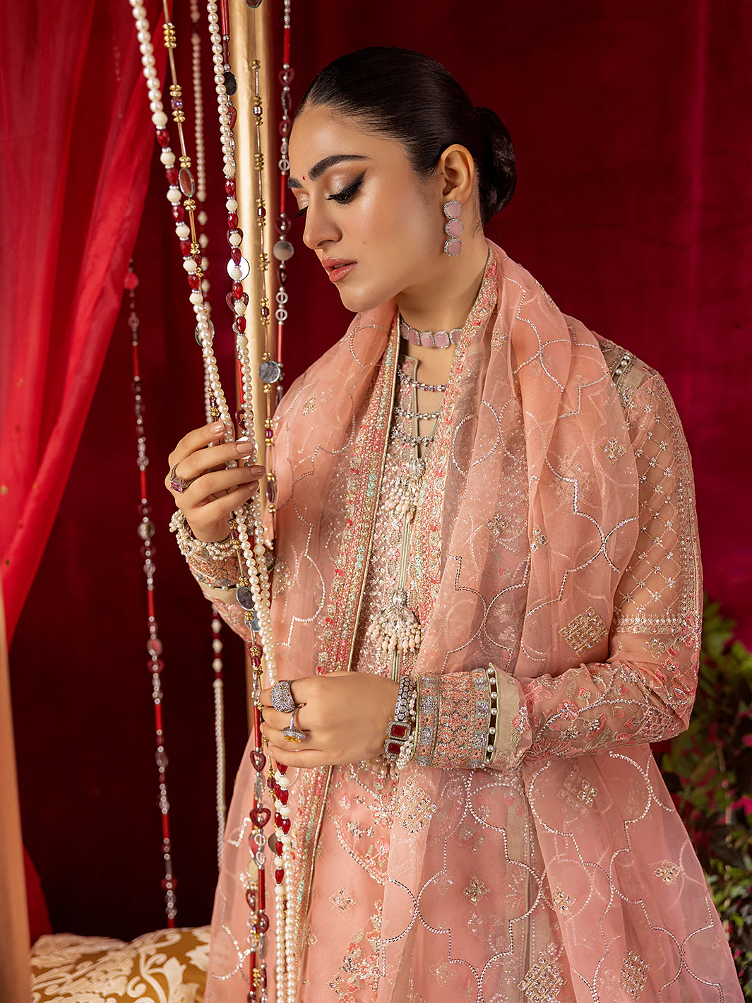 D#6023 | 3 Piece Unstitched - Image 3