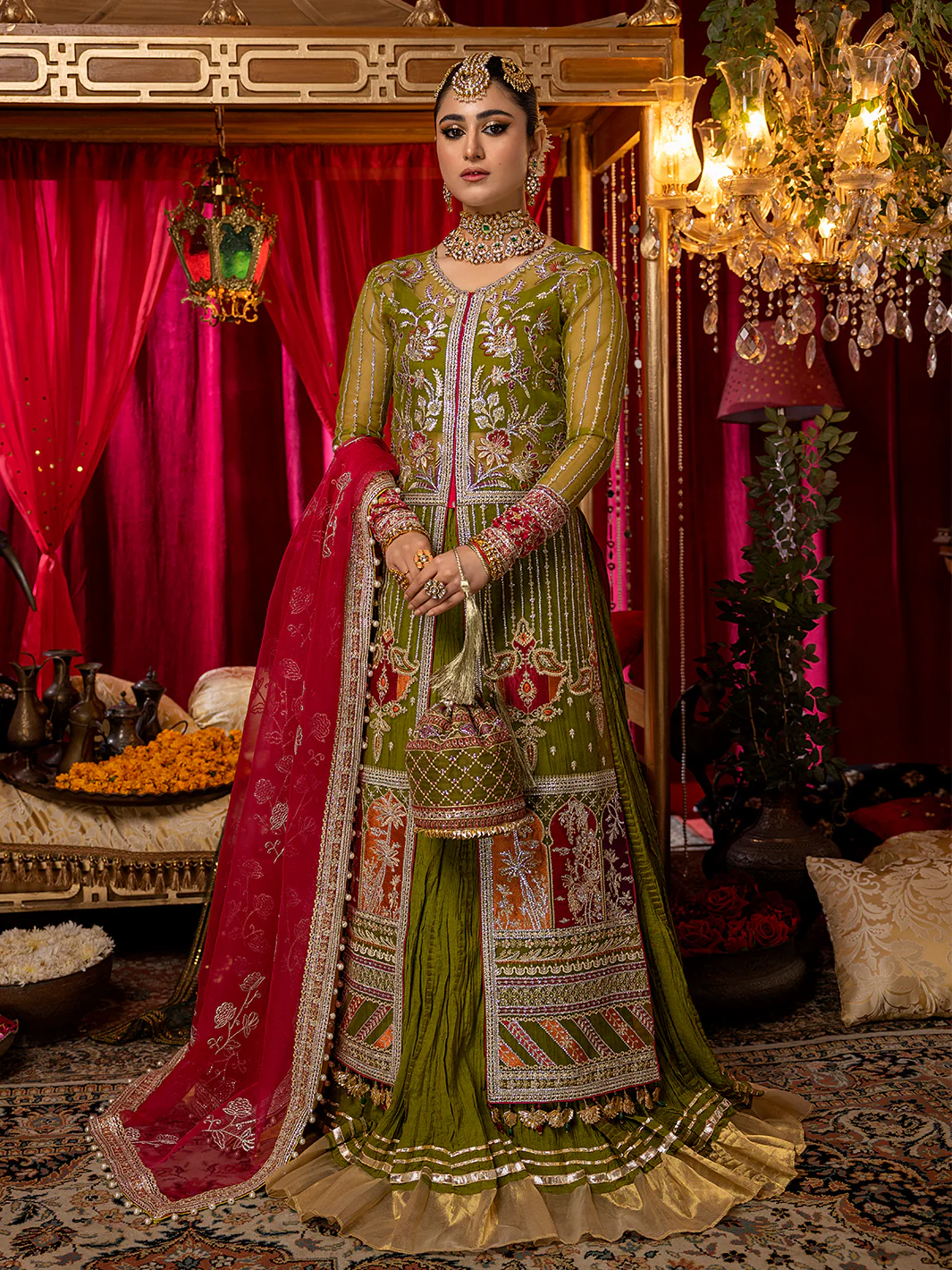 D#6025 | 3 Piece Unstitched - Image 4