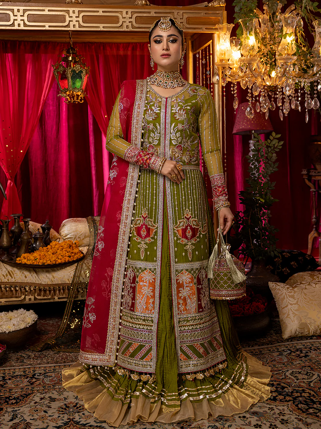 D#6025 | 3 Piece Unstitched - Image 7