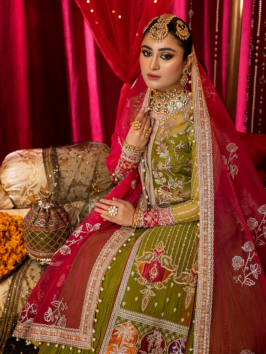 D#6025 | 3 Piece Unstitched - Image 9