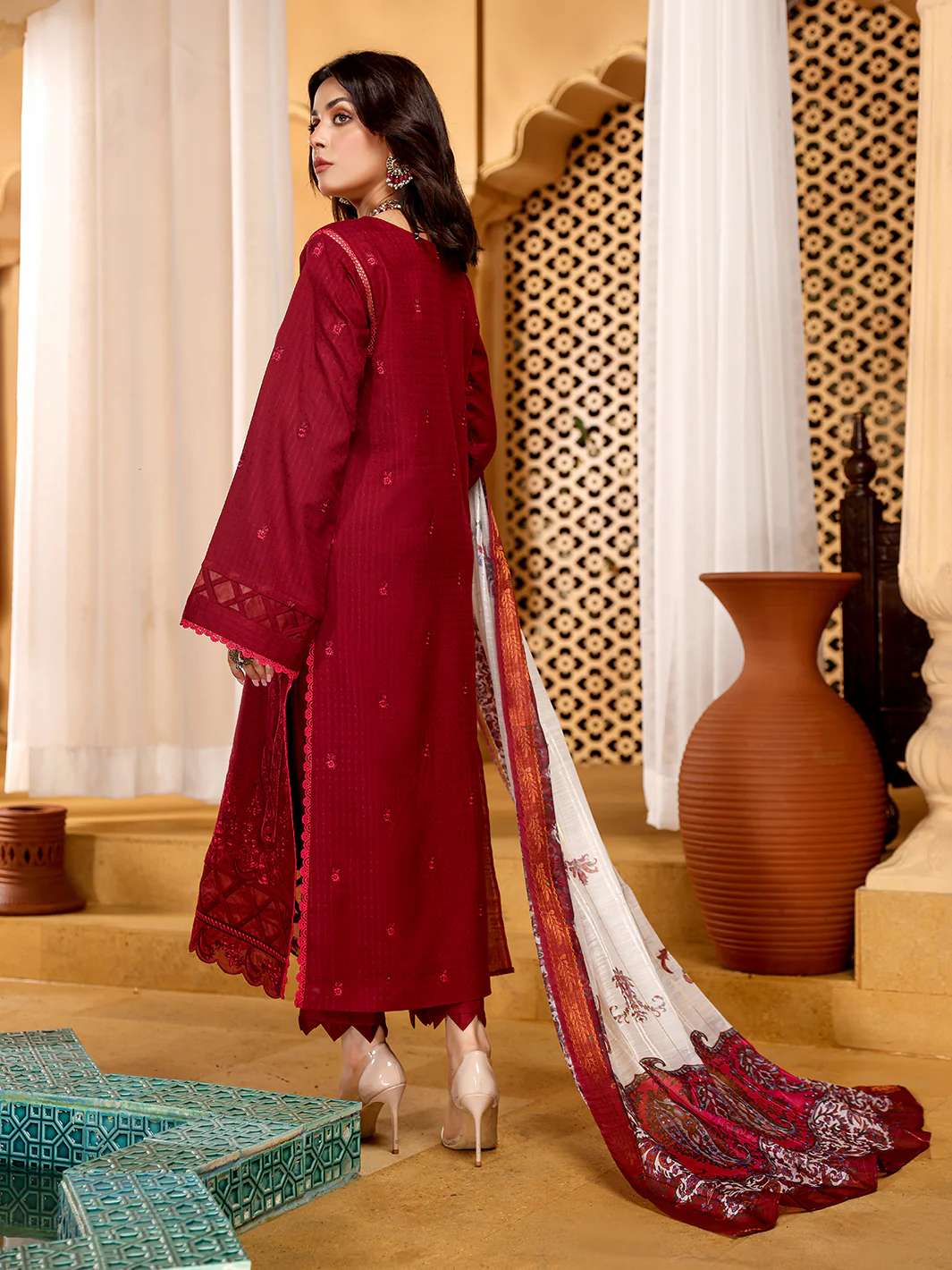 D#741-B | 3 PC Unstitched - Image 6
