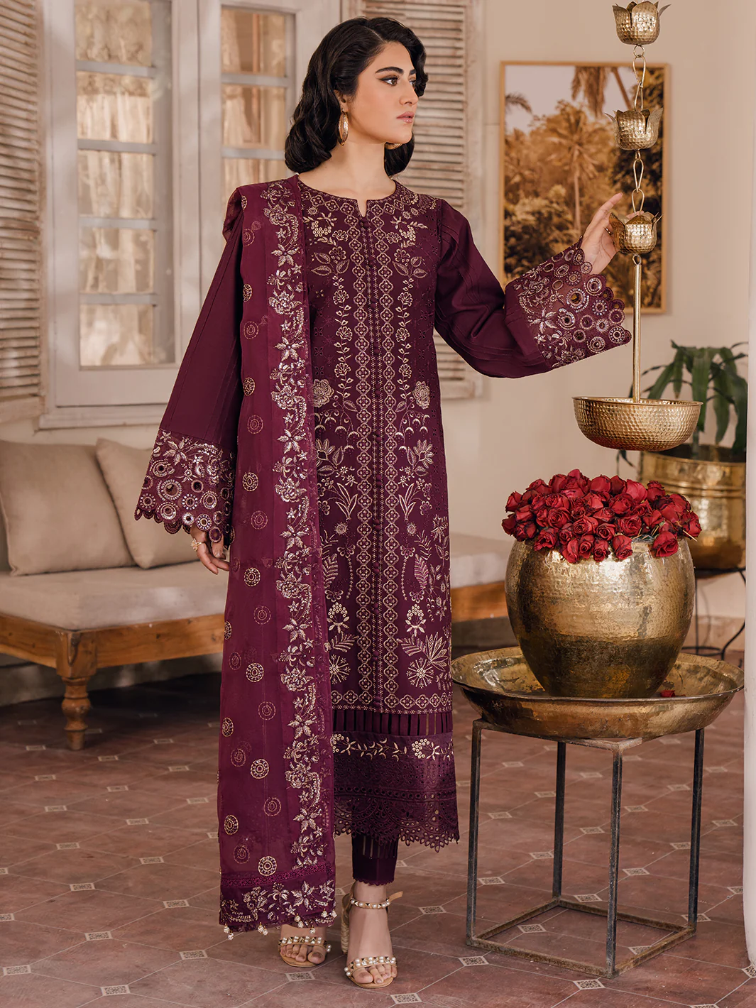 EMIRE | 3 PC LUXURY PRET - Image 4