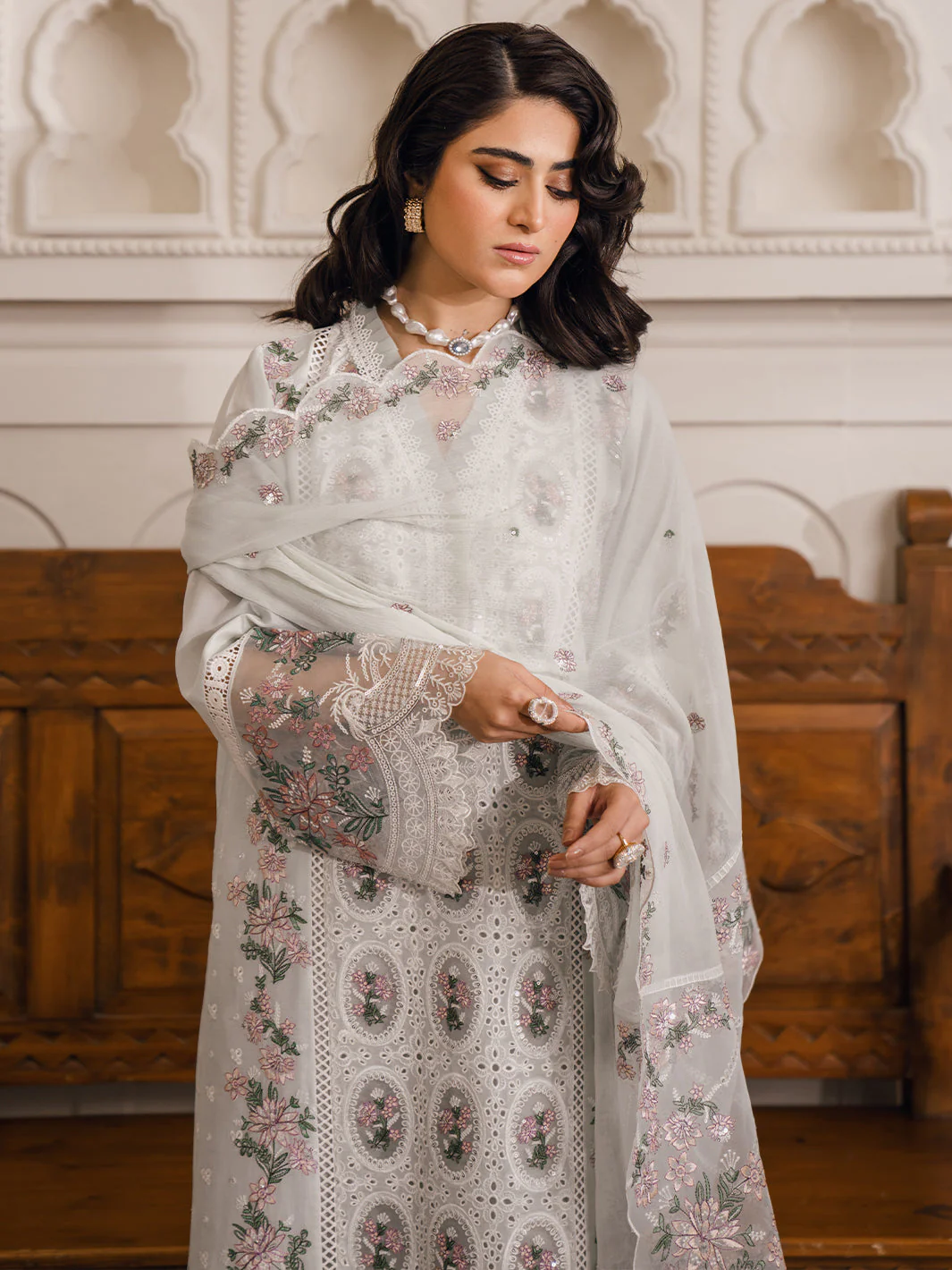 NERMINE | 3 PC LUXURY LAWN - Image 4