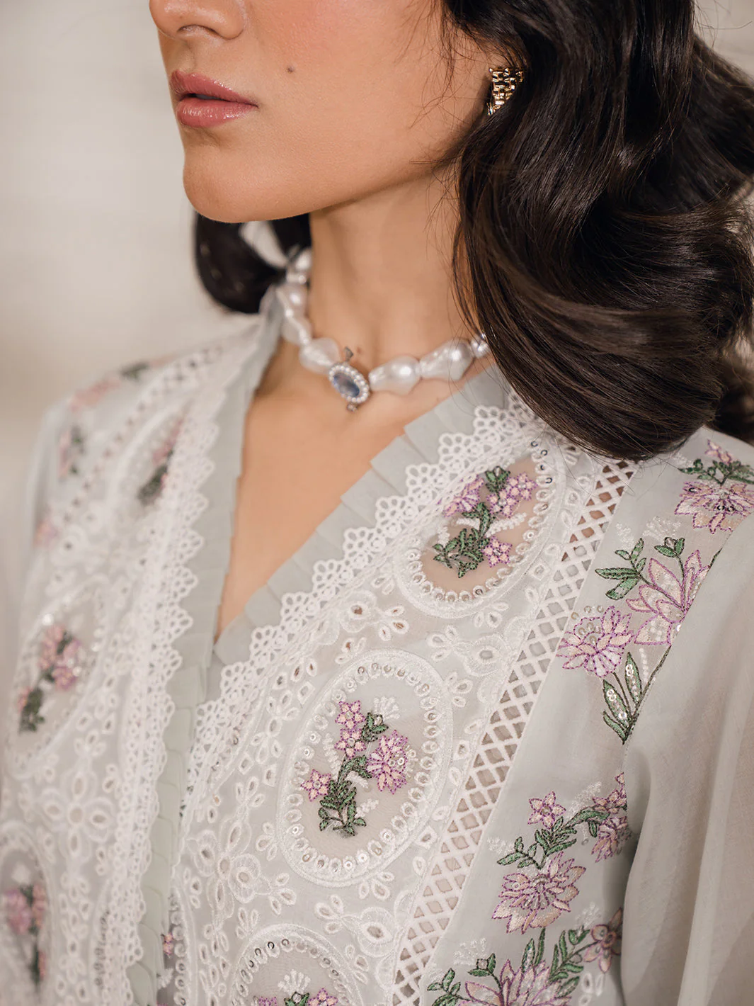 NERMINE | 3 PC LUXURY LAWN - Image 5
