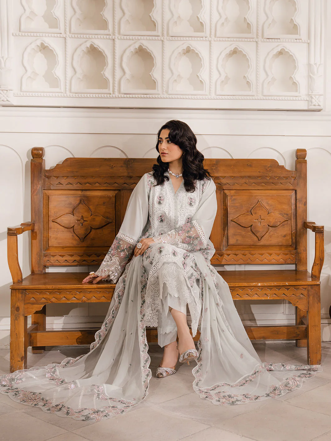 NERMINE | 3 PC LUXURY LAWN - Image 7